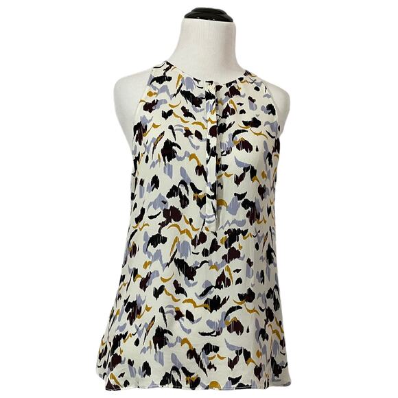 A.L.C. Sleeveless Silk Printed Top – Small* - Picture 1 of 16